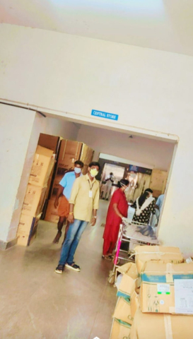 ppkit & n95 mask handed over to Kottayam medical collage covid care