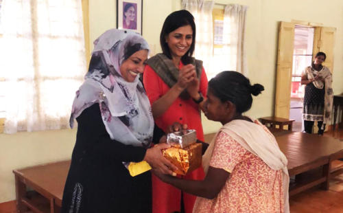 Women empowerment lead by Ms. Shamla followed by interactive sessions & games at kasturba