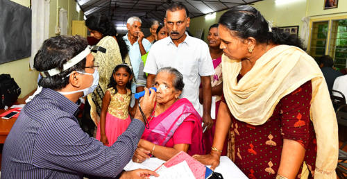 FREE EYE CAMP HELD AT KASTURBA on 21/10/2019